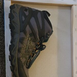 Columbia Blue and Orange Hiking Boot